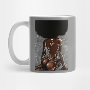 iam black poster art Mug